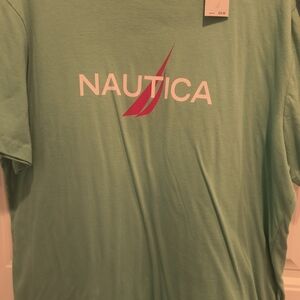 Nautica Men's Green T-Shirt